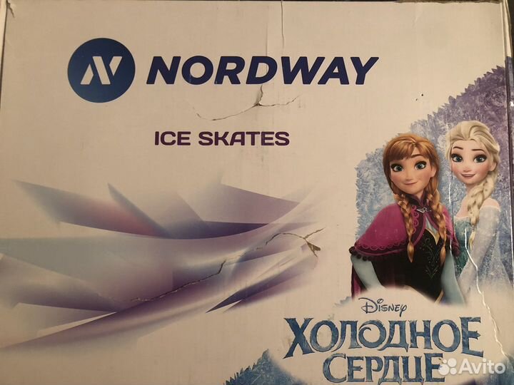 Коньки детские раздвижные nordway 31 36