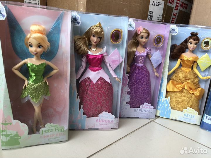 Куклы принцессы Дисней анна и эльза classic