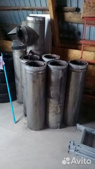 Печь дровяная отопительная бу