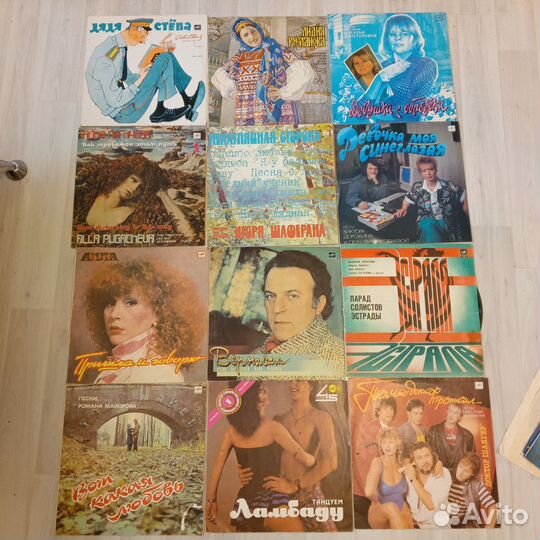 Виниловые пластинки СССР