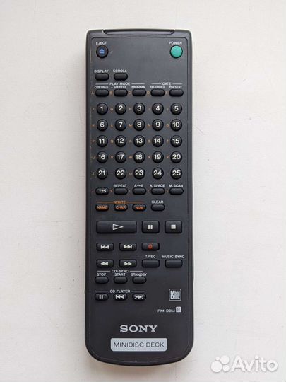Пульты ду Sony MD