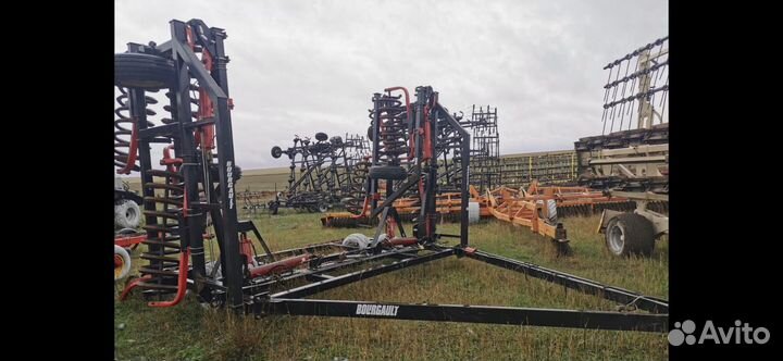 Посевной комплекс Bourgault, каток прикатывающий