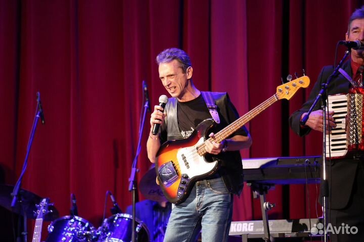 Бас гитара,вокал,DJ