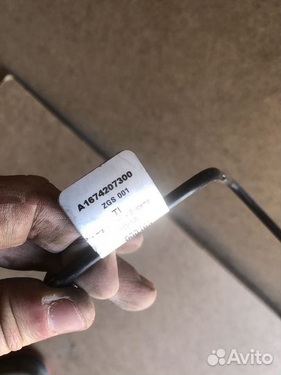 Трубка тормозная Mercedes V167 GLE