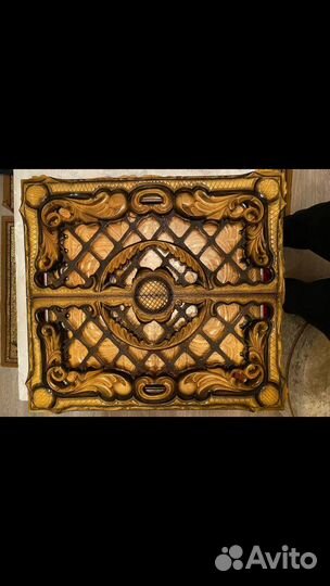 Нарды ручной работы. Под стеклом