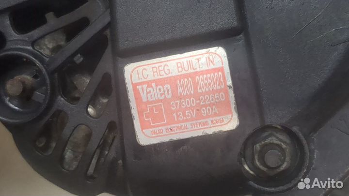 Генератор Hyundai Coupe (Tiburon), 2008