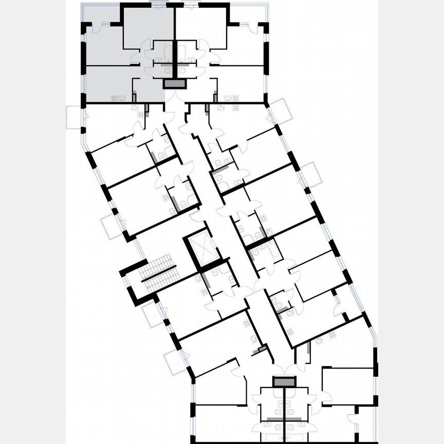 2-к. квартира, 49,3 м², 2/3 эт.