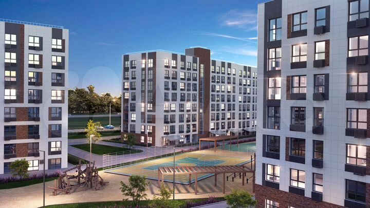 3-к. квартира, 59,2 м², 6/7 эт.