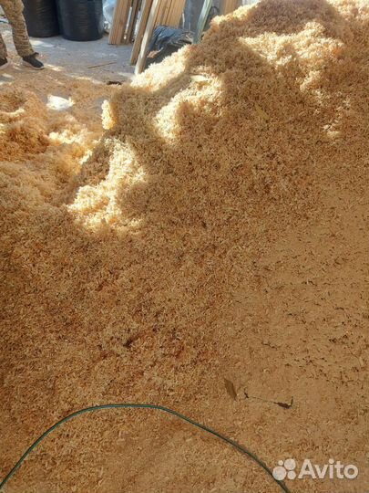 Опилки стружка в мешках