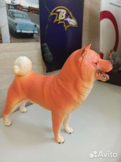 Игрушка из каучука акита, сиба ину