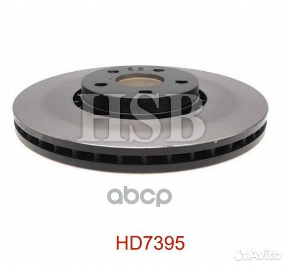 Диск тормозной передний volvo: XC60 08- HD7395 HSB