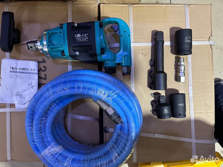 Пневмогайковерт 7 в 1