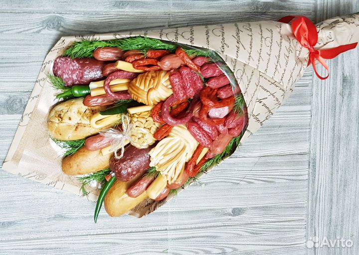 Съедобные букеты для мужчин на праздник 23