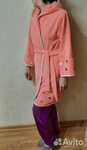 Халат махровый женский 44