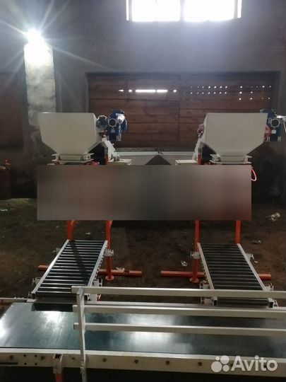 Фасовочный аппарат для торфа, грунта, перегноя