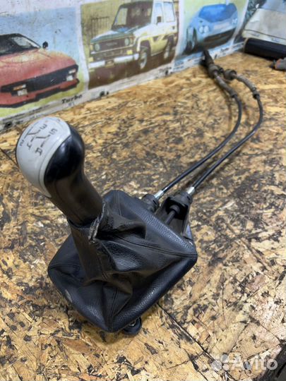 Кулиса троса МКПП в сборе Датсун Гранта