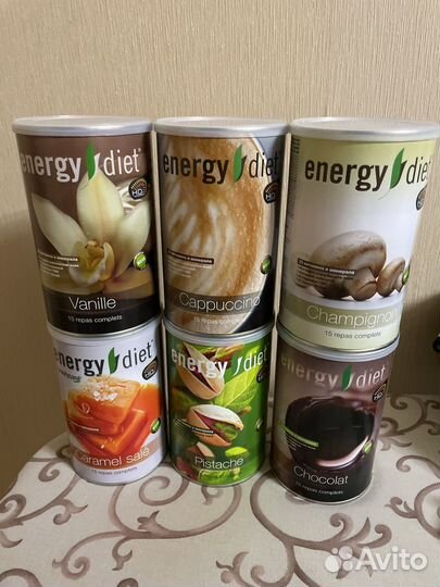 Коктейли energy diet от NL