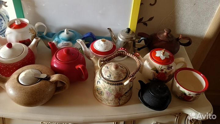 Чайник заварочный фарфоровый