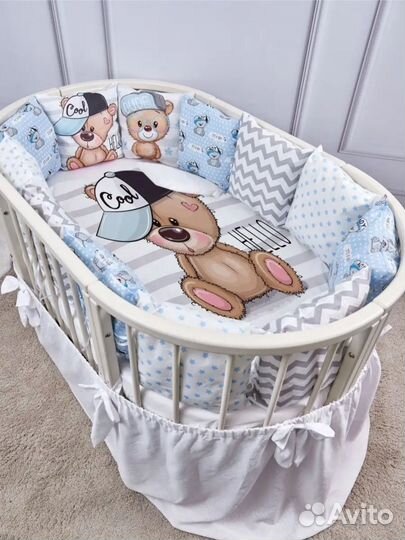 Комплеты бортиков с одеялком