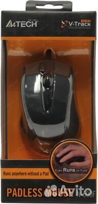 Мышь A4Tech N-500F USB проводная оптическая серый