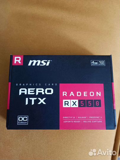 Видеокарта RX 550