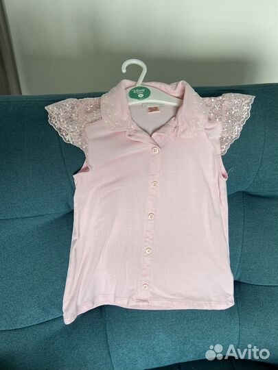 Блузки школьные 128-134