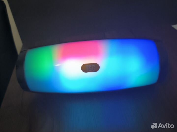 Беспроводная колонка T&G TG-165 с подсветкой