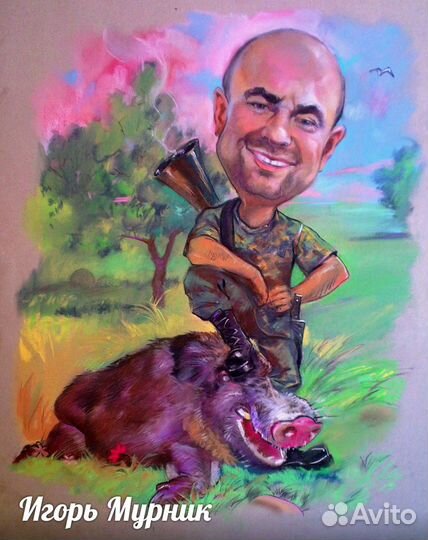 Шаржи и портреты по фото