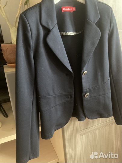 Пиджак школьный для девочки 128