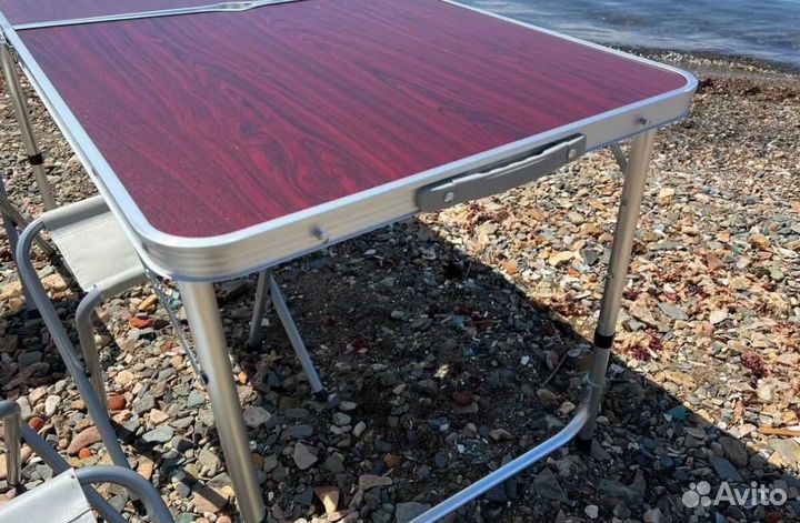 Стол складной туристический и 4 стула новый