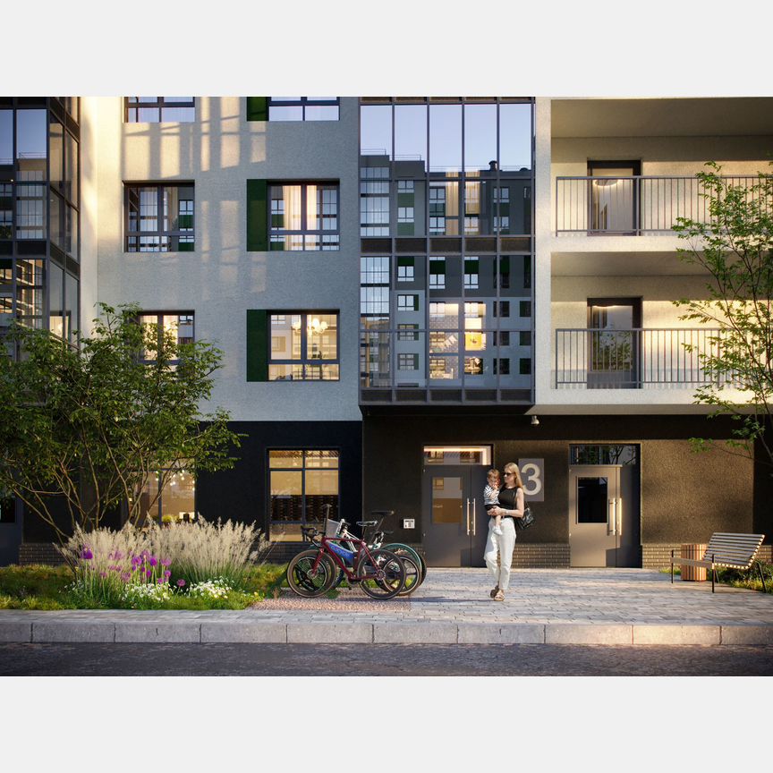 2-к. квартира, 53 м², 10/12 эт.