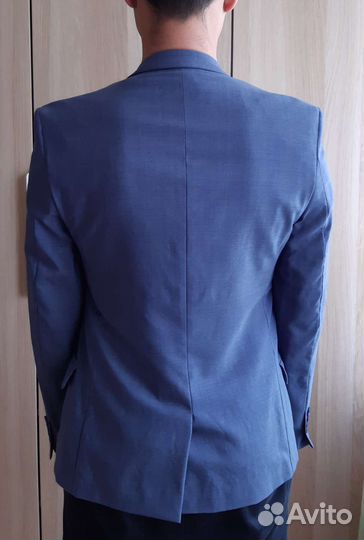 Костюм мужской синий van cliff 46 двойка