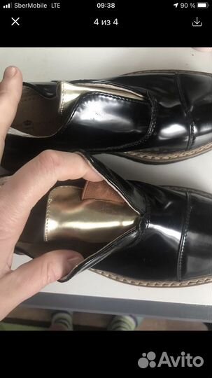 Лоферы школьные 34 размер