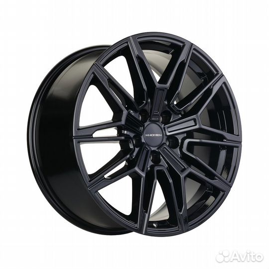 Литые диски 8.5x19 5x112 66.6 ET28 khomen KHW 1904 black