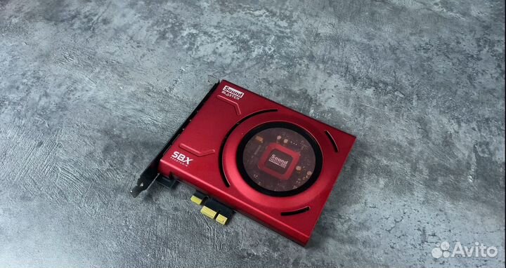 Звуковая карта creative sound blaster z