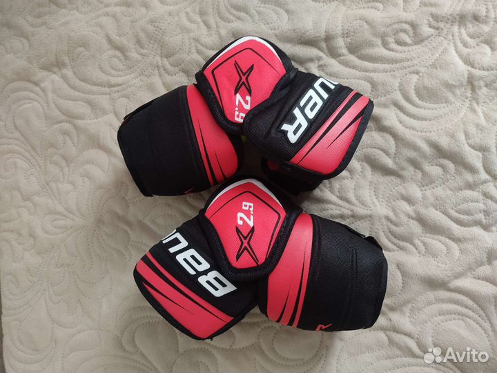 Налокотники хоккейные Bauer sr