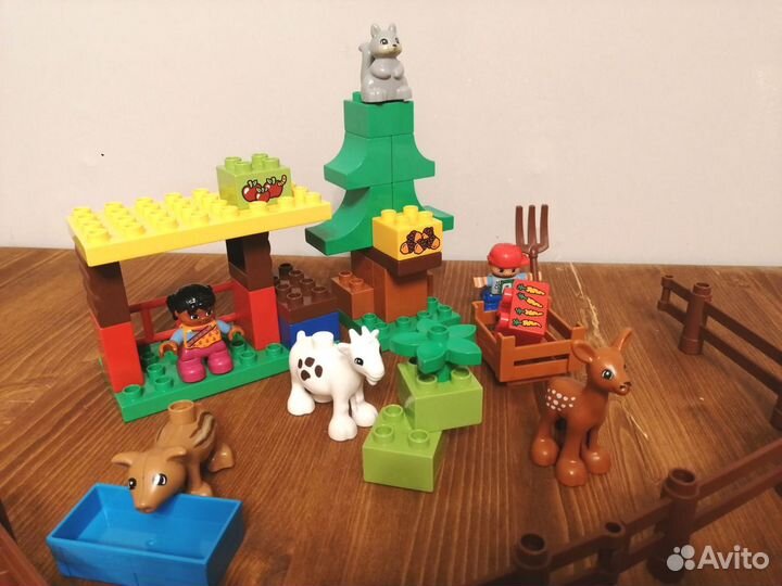 Lego duplo Лесные животные