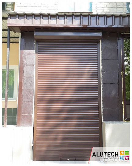 Рольставни на двери