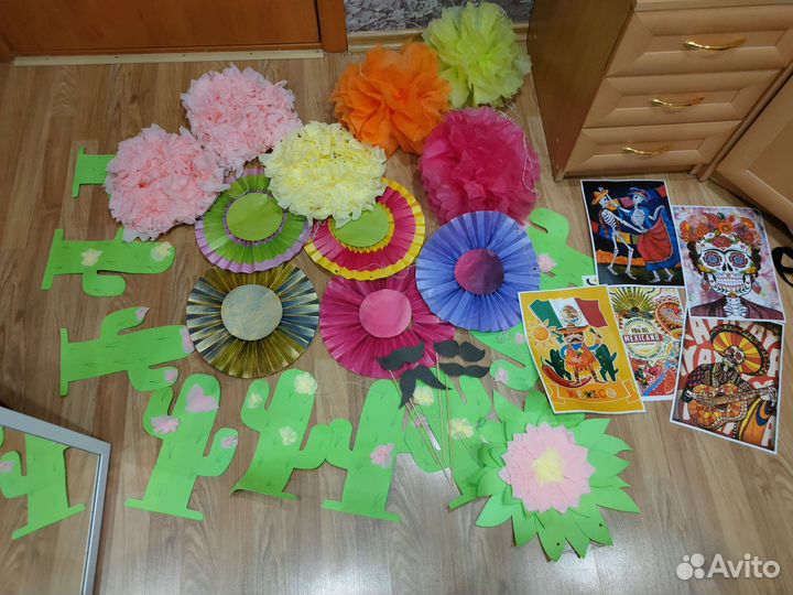 Оформление для мексиканской вечеринки