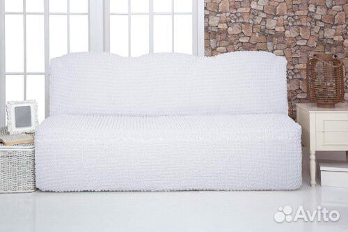 Чехол на диван трехместный без подлокотников