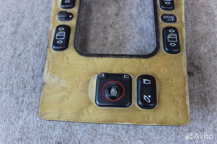 Накладка селектора кпп Mercedes E-Class W210 S210