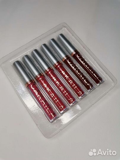 Набор матовых помад Cakaila 6шт