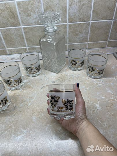 Набор графин и стаканы для виски