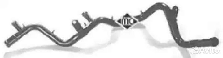 Metalcaucho 03079 трубка металлическая системы охл