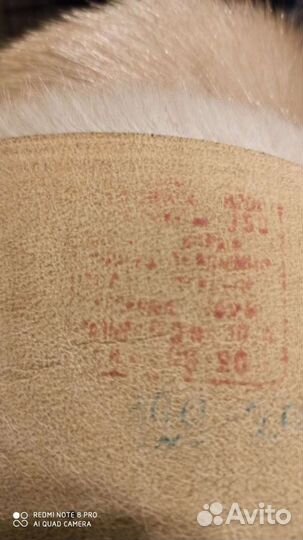 Воротник норковый советский