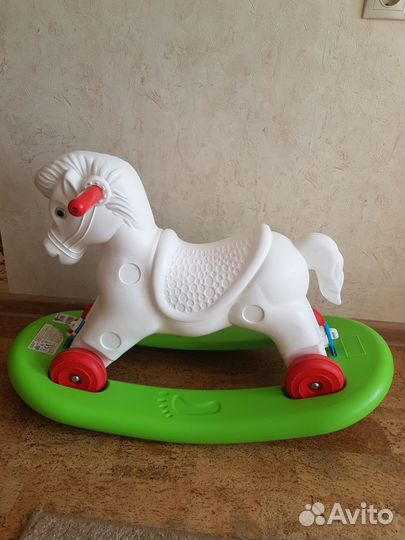 Лошадь качалка pilsan 2 в 1