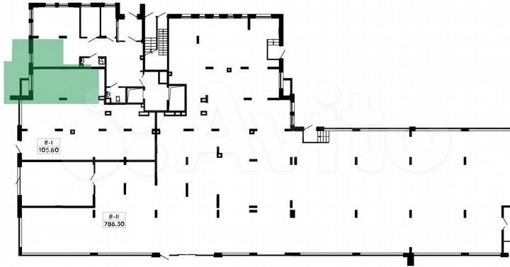 Аренда, торговое помещение, площадь 107.6 кв.м