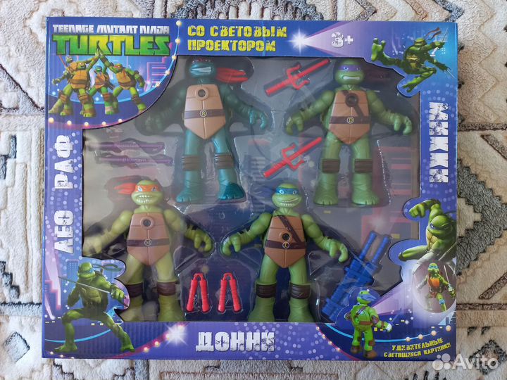 Фигурки черепашки ниндзя
