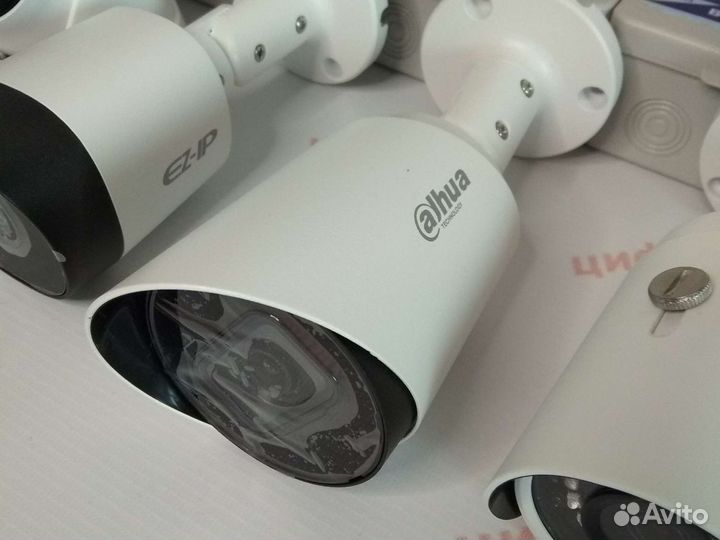 Видеонаблюдение IP 4Мп Dahua 6 варио Dahua регистр