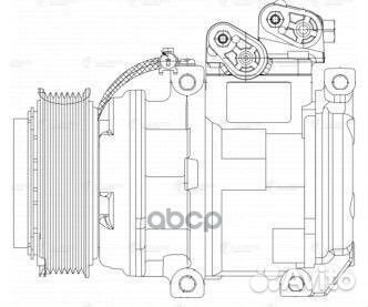 Компрессор кондиц. для а/м KIA Sorento (02) 2